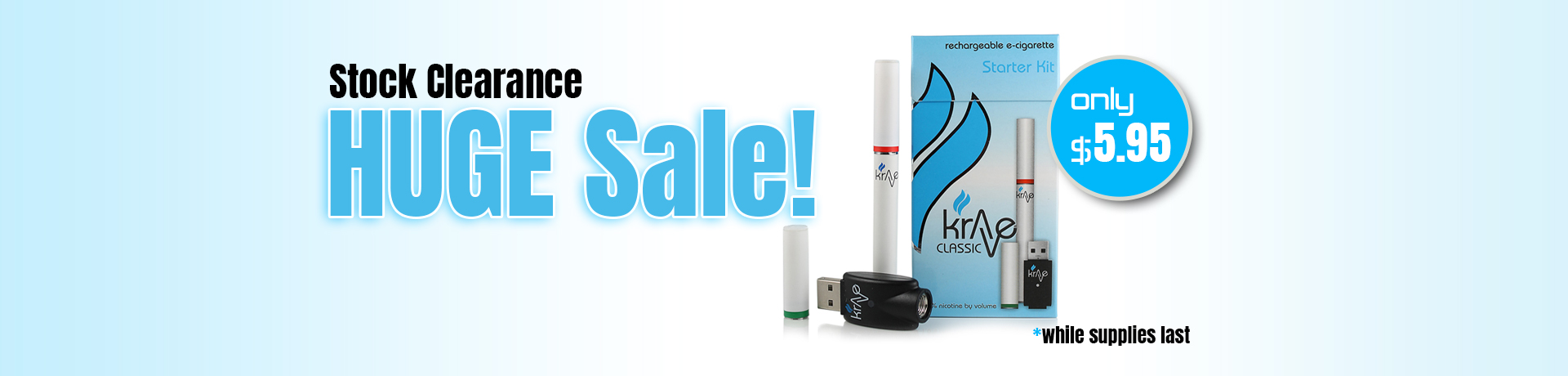 Krave Electronic Cigarettes Online Store